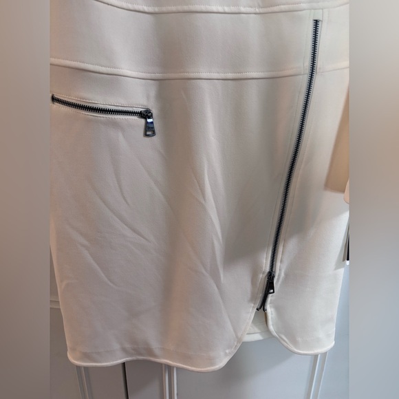 DKNY-NWT Women's Zip-Detail Mock-Neck Long-Sleeve Dress-0270 - Picture 4 of 7